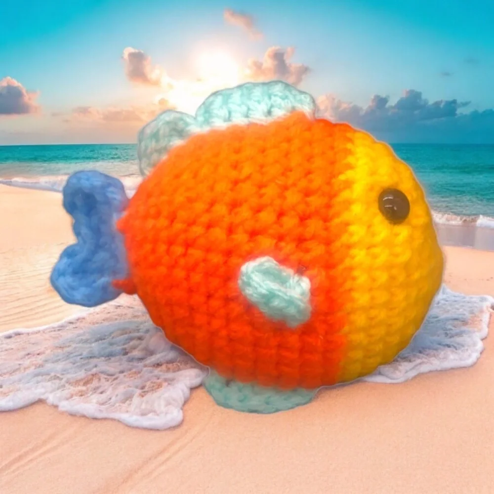 Handmade Crochet Fish Plushies 🐠 - Picture 9 of 10